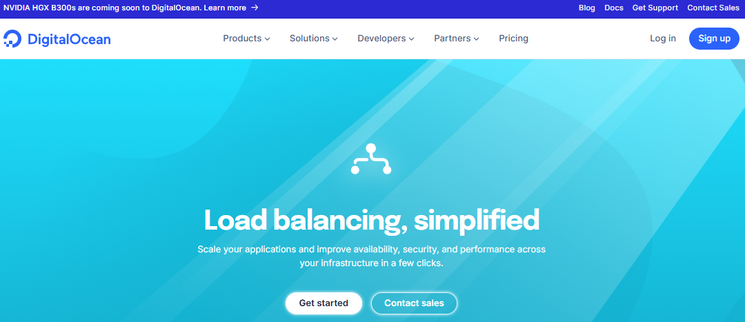 DigitalOcean Load Balancers image